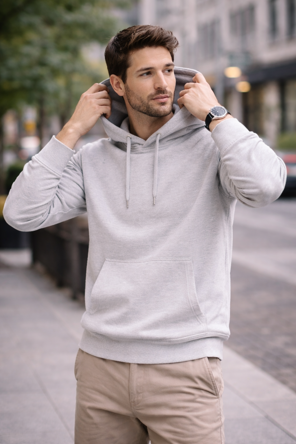 Core Movement Hoodie in Ash