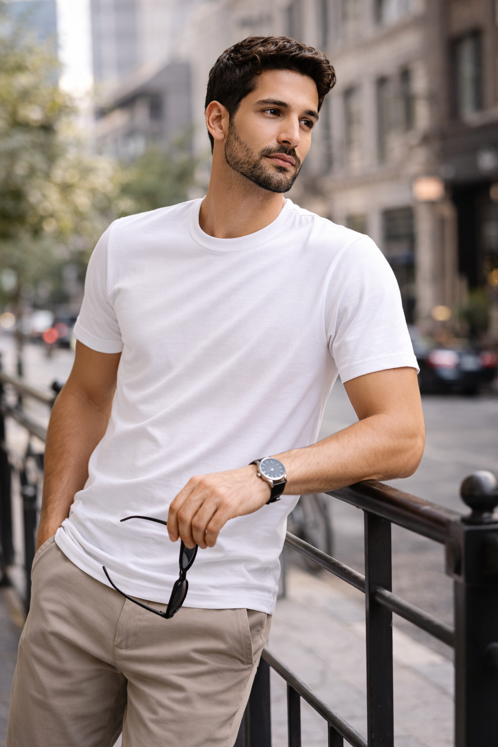 Foundation Tee in White